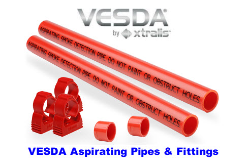 VESDA Aspirating Pipes & Fittinds